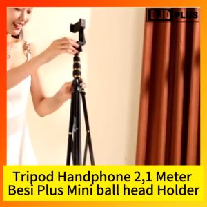 [ VLN ] JUAL PHONE TRIPOD BERDIRI DJD 210 CM Siaran langsung foto dan video universaltongkat selfie