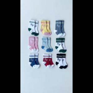 BOHOPANNA - SHORT STRIPE SOCK BOHOPANNA - KAOS KAKI ANAK - KAOS KAKI BAYI