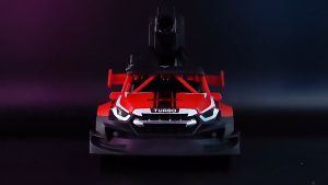 Xe điều khiển từ xa bắn bom nước đầy đủ phụ kiện pin sạc đồ chơi quà tặng cho bé