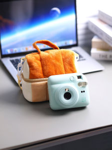 Portable Cute Style Camera Storage Bag for Fujifilm Instax Mini12 Cartoon Camera Shoulder Strap Detachable Shockproof Stress Relief