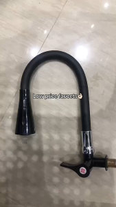 Kitchen Sink Faucet Stainless Steel Flexible Neck Hot and Cold Water Mixer Kitchen /Bathroom Sink Fa