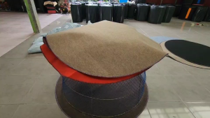 พรมวงกลมความหนาไม่เกิน3มิล จำนวน5ผืน **พ2/5**