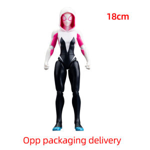 18CM Figure Avengers ZDTDS Toy Set Miles Morales Thanos Legends Ghost Iron Man Hulk Spider Captain Box Thor Falcon War Machine