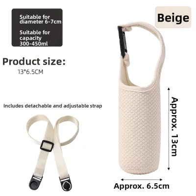 Universal Crossbody Portable Protective Cup Sleeve 350ml