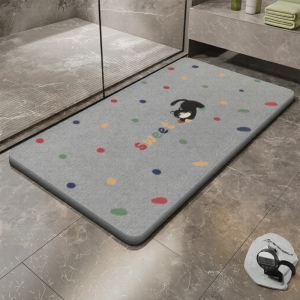 ZTION | Water Absorbent Non-slip Bathroom Mat