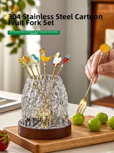 YAGANG | Stainless Steel Dessert Fork Set 304