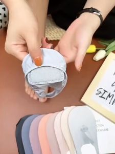 KOZI 1pair Ladies Invisible Boat Socks Sling Boat Socks Non-Drop Heel Socks Forefoot Foam Socks Soft Foot Socks COD