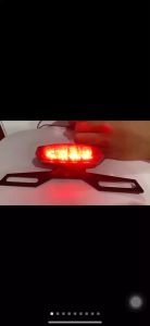 (READY STOCK) Lampu stop belakang RX KING 3 in 1 set dudukan plat universal rx king cb yb dll / stoplamp RX KING