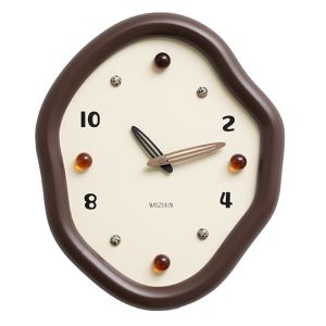 WOZOOM | No-Drill Vintage Style Wall Clock