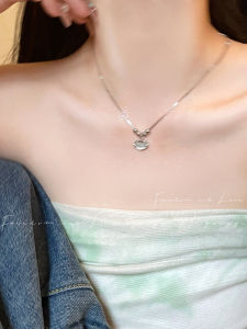Minimalist Elegant Womens Safety Lock Necklace Fashionable Geometric Pattern Choker New Arrival Suitable for Skirts And Dresses