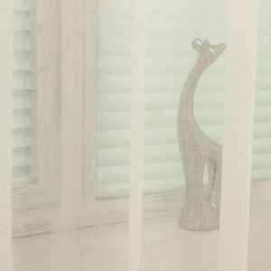 Pink Light Blocking Curtain White Sheer Curtain Window Mesh Fabric Finished Product Special Clearing out Decorative Balcony Living Room Partition Cotton Linen Curtain