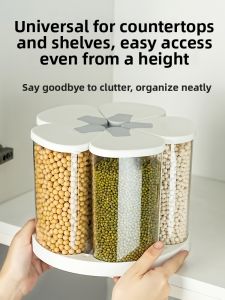 TAOXIAOHE | Rotating Food-Grade Plastic Storage Container