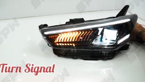Perodua Bezza 2020-2024 VLAND V2 Headlamp Headlight Head Lamp Head Light DRL Daylight Dynamic LED Running Signal Light 2021 2022 2023 2024 2025
