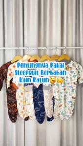 Jumpsuit Bayi Kaki Tutup Lengan Panjang Jumper Bayi Laki-Laki Newborn Baru Lahir BC-072 Baju Bayi Laki-Laki Baby Sleepsuit Baju Tidur Bayi Jumpsuit Panjang Kaki Tutup Pakaian Bayi