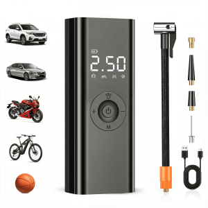 Tire Inflator Portable Air Compressor 150PSI Cordless Tire Inflator Smart Air Pump for Car Tires & Motorcycle with Auto Stop