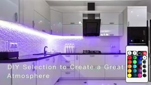 RGB Remote control LED Strip Light Activated Rhythm Lights Color Ambient LED Light Bar of Music Atmosphere Night Lights Light Home Deceration 3M 5M 10M