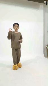 Kiminori NES.PP Setelan Baju Tidur Anak Lengan Panjang Premium