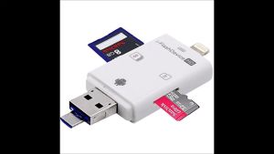 i-FlashDrive HD USB 3.0 TF SD Thẻ nhớ dành cho iOS và Android Điện thoại