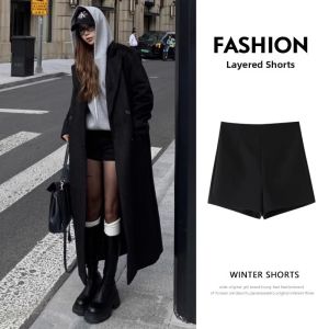 V.C.I | Slim Leg A-Line Shorts Flattering High Waist