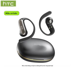 Tai Nghe Không Dây HTC NE52 Hỗ Trợ Dịch Thuật AI Bluetooth Âm Thanh HiFi Thiết Kế Mở Tai Thời Lượng Pin Dài Lý Tưởng Cho Thể Thao Và Chạy Bộ