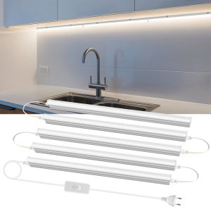 Ultra Bright LED Kitchen Under Cabinet Light T5 Tube 50cm 15W LED Bar Lamp Replace LED Fluorescent Tube For Makeup Mirror Lights