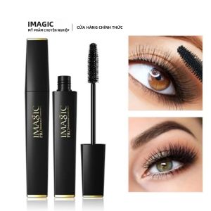 IMAGIC Mascara Chống Thấm Nước Màu Đen Cô Đặc Uốn Cong Mi Dày Khô Nhanh Kích Thước Đầy Đủ Mỹ Phẩm Lông Mi