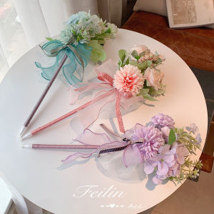 Bút Bi Phong Cách Hàn Quốc 0.5mm Bút Hoa Tươi Bút Bi Tặng Giáo Viên Ngày Nhà Giáo Quốc Gia Bút Bi Cao Cấp Kèm Thẻ Chúc Mừng