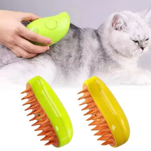 Sentexin Cat Steam Brush Steamy Dog Brush 3 in 1 Electric Spray Cat Hair Brushes for Massage Pet Grooming Comb Hair Removal Combs