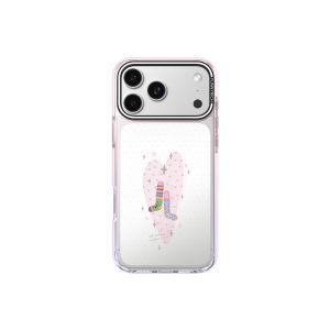FUNNY RICH | Transparent Female Magnetic Shockproof Protective Case for iPhone