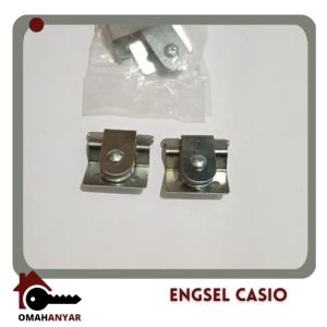 Engsel Lemari Kaca Casio 90 180 Chrome Bukan Huben 86