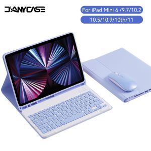DANYCASE Vỏ Ốp ipad Vỏ bàn phím Vỏ Ốp ipad 11 A16 10 10.9 7/8/9 gen không khí 11 M2 M3 M4 không khí 5 không khí 4 Pro 11 13 M5 M4 không khí 13 M2 M3 M4 không khí 3 Pro 10.5 5/6 không khí 1/2 pro 9.7 Pro 12.9 4/5/6 bàn phím máy tính bảng Bìa