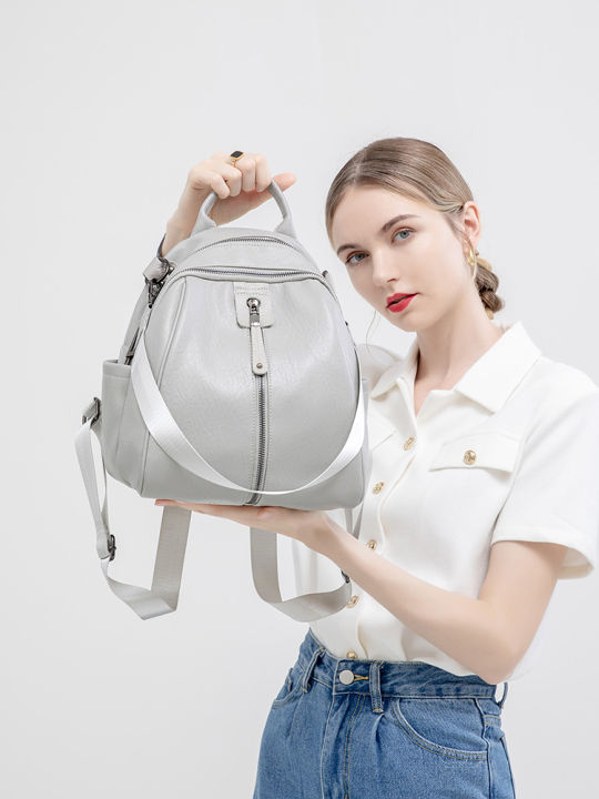 Vintage Backpacks Women Fashion Bags pu Leather Small Backpack