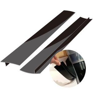 1Pcs Silicone Stove Counter Gap Cover Kitchen Counter Gap Filler Transparent 21" Long Gap Filler Sealing Spills Between Kitchen