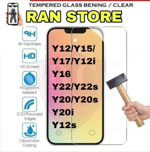 CLEAR TEMPERED GLASS BENING FOR VIVO Y12 Y15 Y17 Y12i Y12S Y16 Y20 Y20i Y20S Y22 Y22S