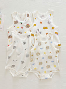cat and fish | Slim Cotton Strap Bodysuit Summer Wear