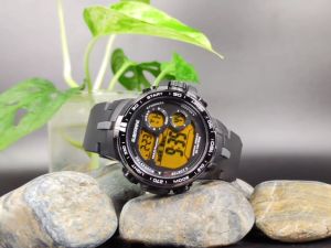 SUBMARINE Fashion Digital Men Watch Waterproof EL Light Alarm Stopwatch Date LED Display Digital Boy Outdoor Sports Watch Jam Tangan Lelaki Jam Digital TP-1533-M-PS