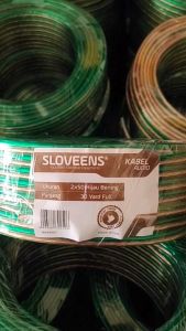 Kabel Audio/Speaker 2X50 Hijau 2X80 Biru Panjang 30 Yard Full