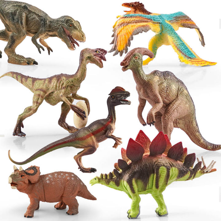 Simulation Jurassic Dinosaur Action Figures Dino Park Carnotaurus ...