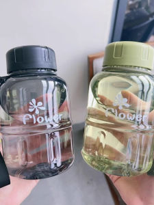 OUHUAGUAN | Food-Grade Plastic Water Bottle Portable Heat-Resistant Non-Toxic Large Capacity Durable
