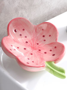 Hộp Đựng Xà Phòng Gốm Sứ Sang Trọng Giá Để Xà Phòng Treo Tường Giá Để Đồ Dùng Vệ Sinh Cá Nhân Không Cần Đục Lỗ