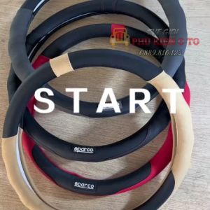 Bọc vô lăng ô tô SPARCO cao cấp Size 38cm cho mọi dòng xe nhiều màu