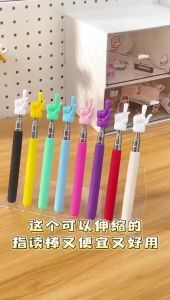 E Value Mart Finger Design Retractable Telescopic Pointer