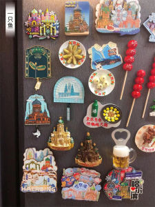 Đồ Lưu Niệm Du Lịch Sáng Tạo 3D Đồ Trang Trí Tủ Lạnh Đồ Trang Trí Nội Thất Từ Tính Đồ Lưu Niệm Thủ Công Mỹ Nghệ Thủ Công