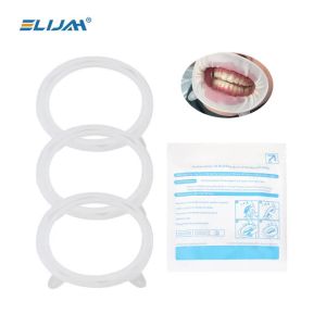 ELIJAH Dental Rubber Mouth Opener O Shape Expander Cheek Retractors Orthodontic Oral Rubber Dam Retractor Teeth Whitening Tool