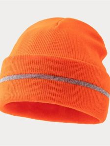 Mũ Len Dệt Kim Phản Quang Mùa Đông Cho Nam Và Nữ Thường Ngày Ngoài Trời Không Viền Màu Kẹo Thời Trang Thể Thao Mũ Trùm Đầu