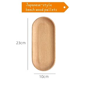 Wooden Rectangular and Round Tray – Multi-Purpose Tray for Banknotes Food Keys Coins and Jewelry