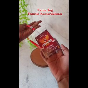 [20 PCS] NAME TAG PANITIA KEMERDEKAAN / PANITIA JALAN SANTAI 17 AGUSTUS REPUBLIK INDONESIA TERMURAH
