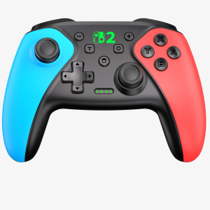 Dinofire Wireless Controller For Nintendo Switch With Wake-up Game Joystick For Switch Remote With Programmable Turbo Function