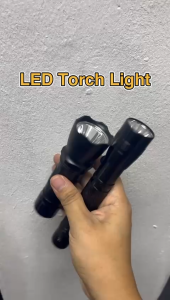 Portable LED Torchlight Flashlight Lampu Suluh Putih Terang using AA & AAA Battery for Emergency Outdoor Camping Use