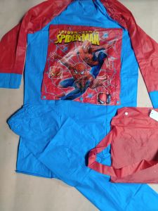 SPIDERMAN JAS HUJAN BAJU CELANA
